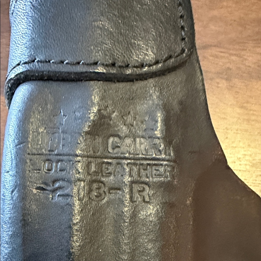 Black Leather Holster